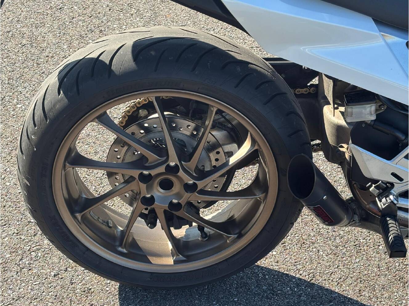 A photo of this 2014 Honda VFR 800
