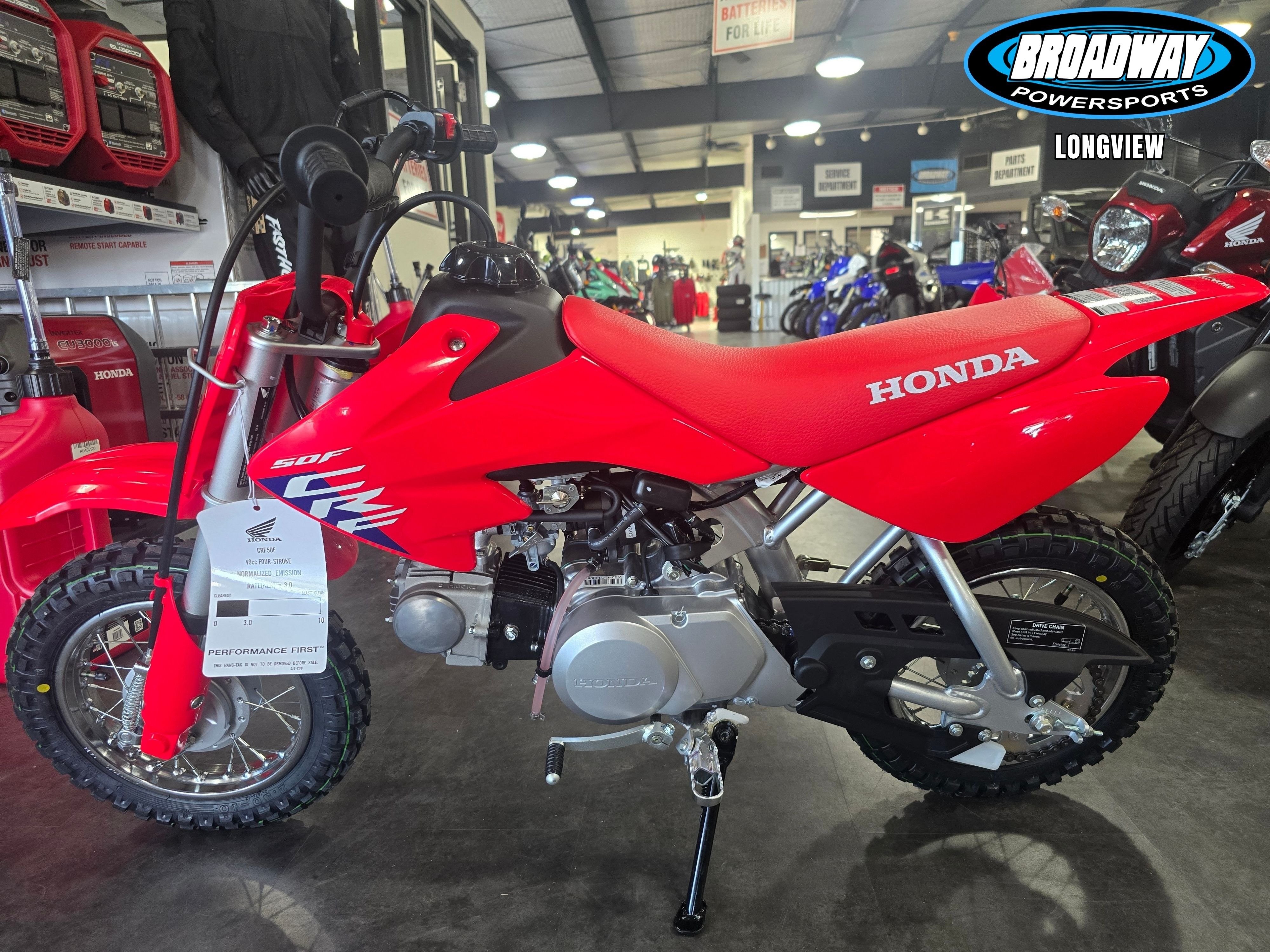 2027 Honda CRF50F 50F in Longview, TX