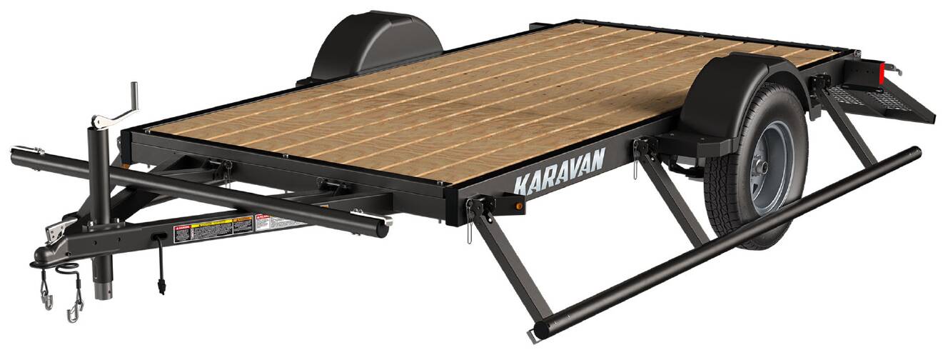 A photo of this 2027 Karavan Trailers Steel Utility Trailers 10 ft. Long - 5 ft. Wide