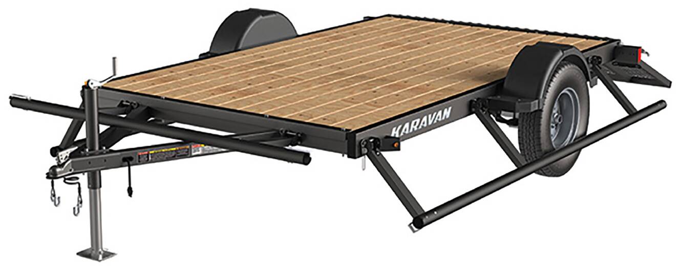 A photo of this 2027 Karavan Trailers Steel Utility Trailers 10 ft. Long - 6 ft. Wide