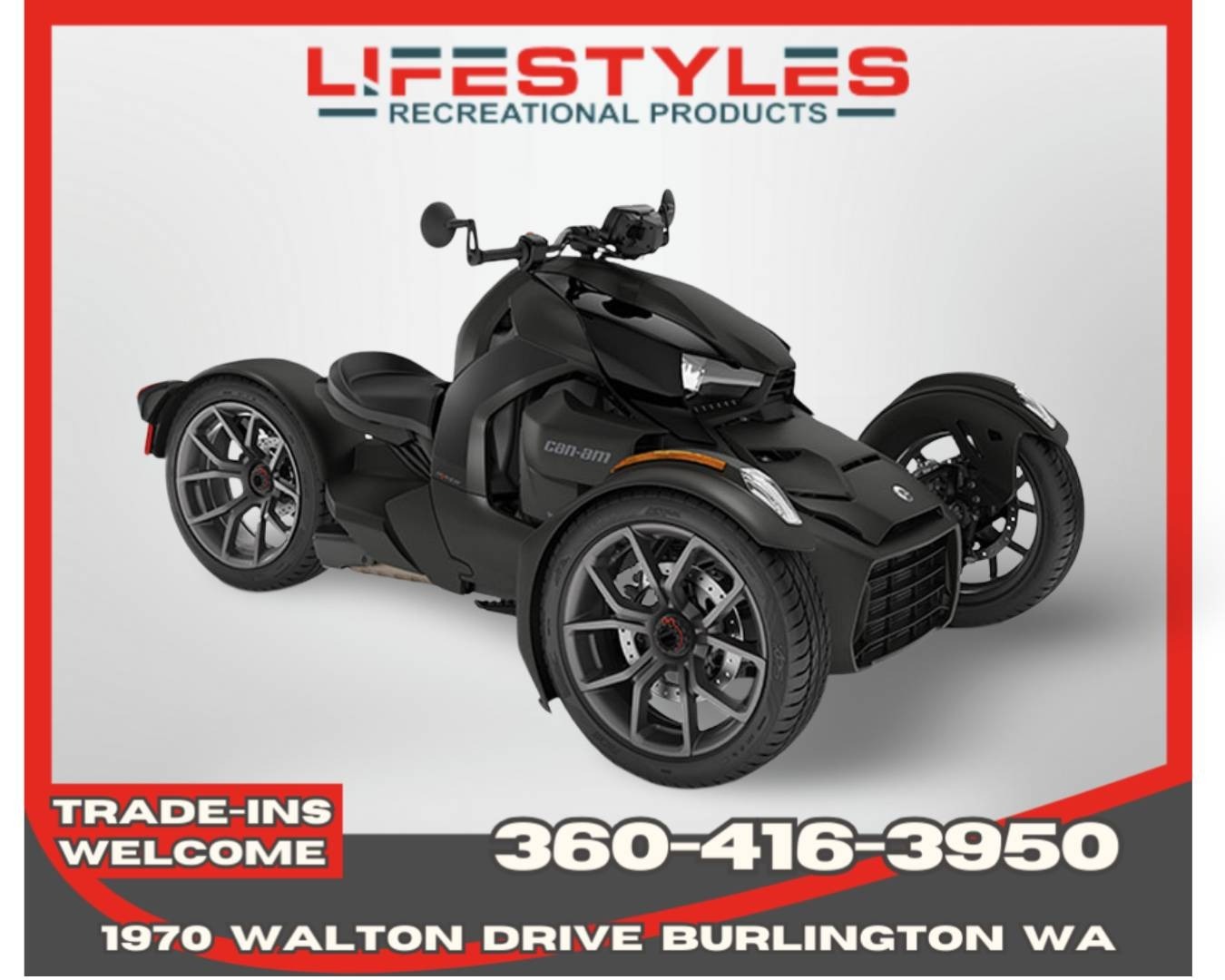 2026 Can-Am Ryker 600 ACE in Burlington, WA