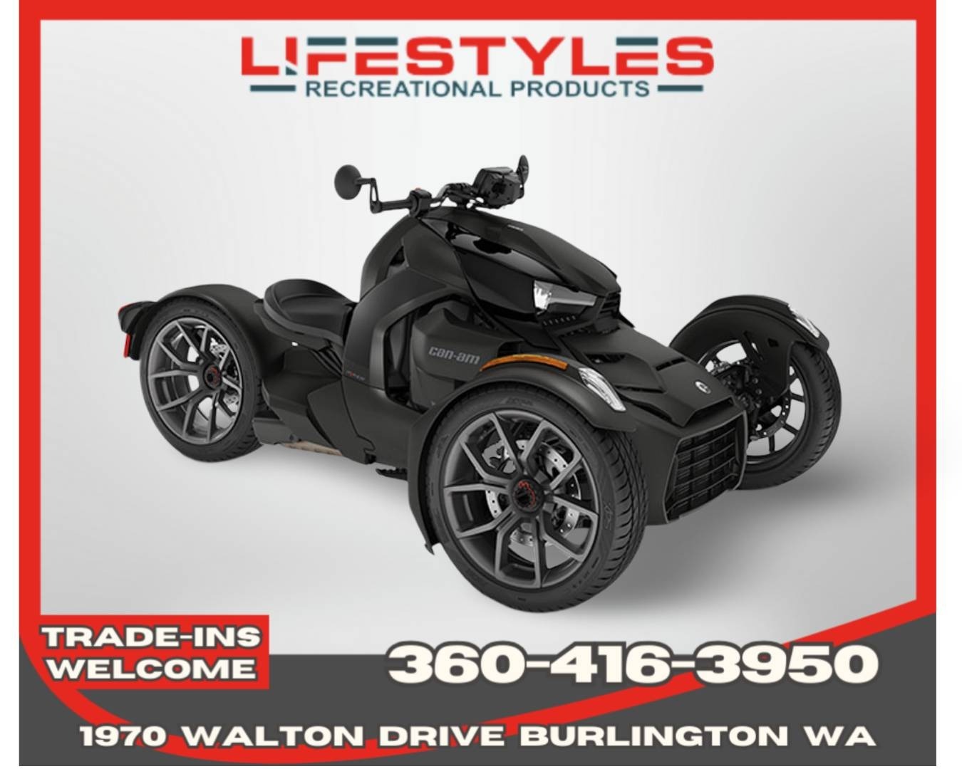 2026 Can-Am Ryker 900 ACE 900 ACE in Burlington, WA