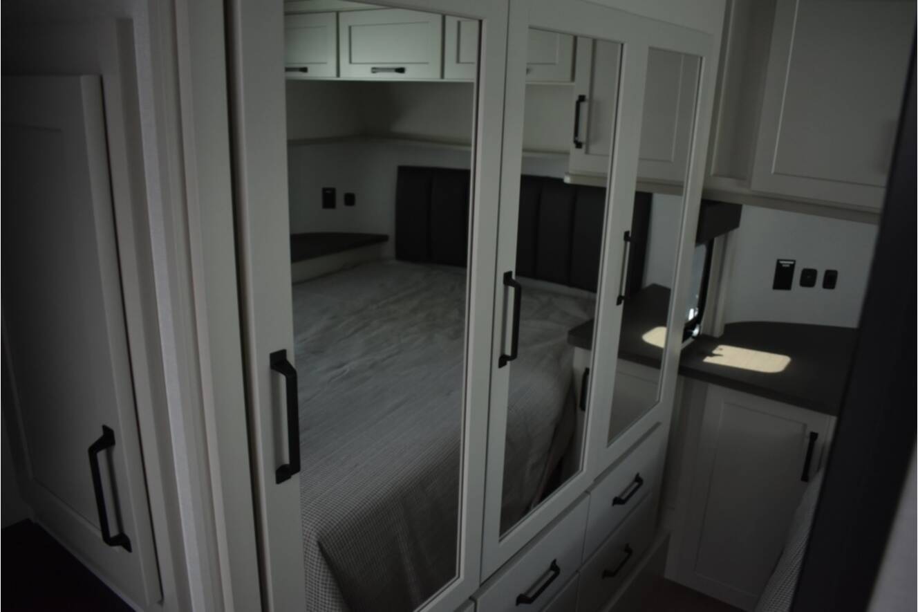 A photo of this 2026 Grand Design Momentum M-CLASS 395MS