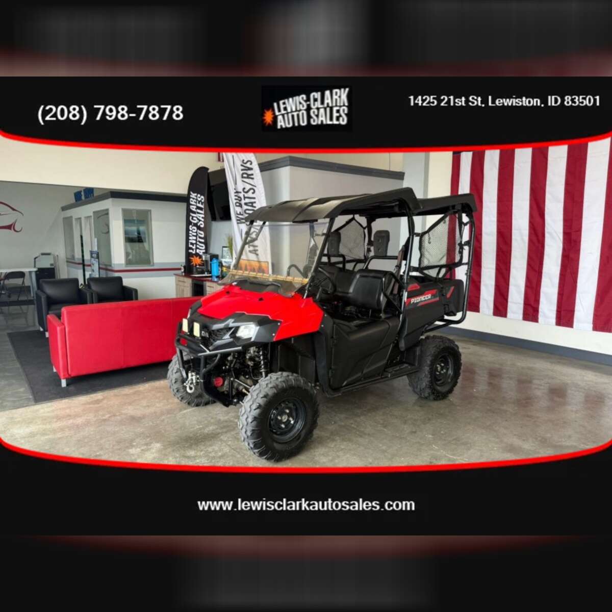 2019 Honda Pioneer 700-4