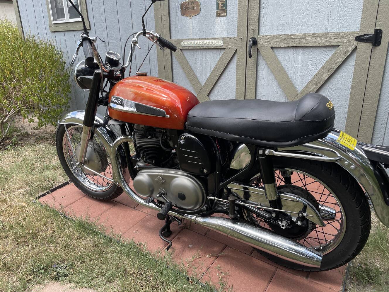 A photo of this 1967 Norton ATLAS