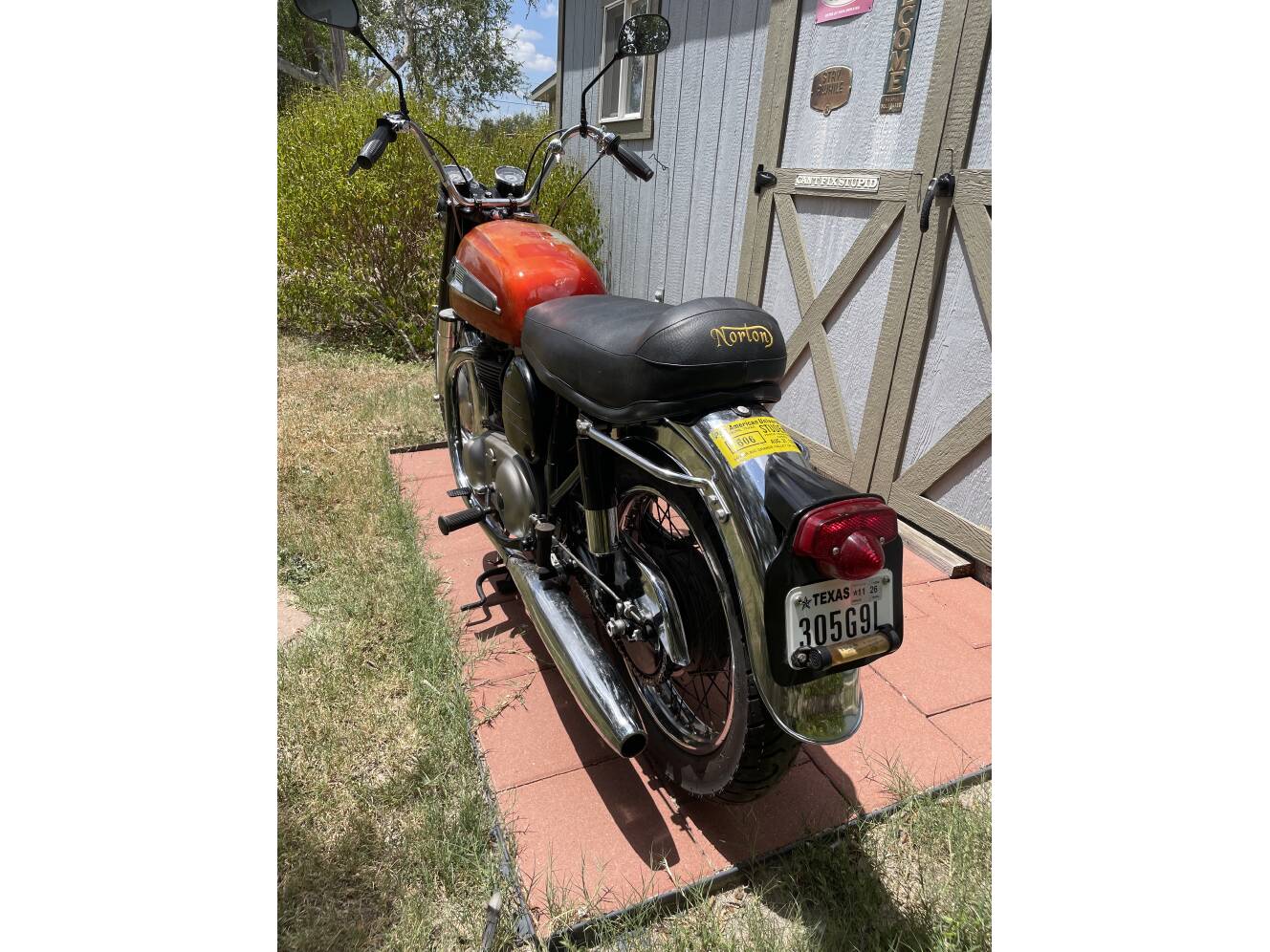 A photo of this 1967 Norton ATLAS