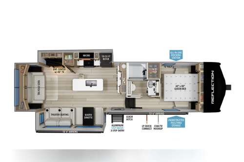 2021 Grand Design REFLECTION 150 SERIES 295RL in palm city FL
