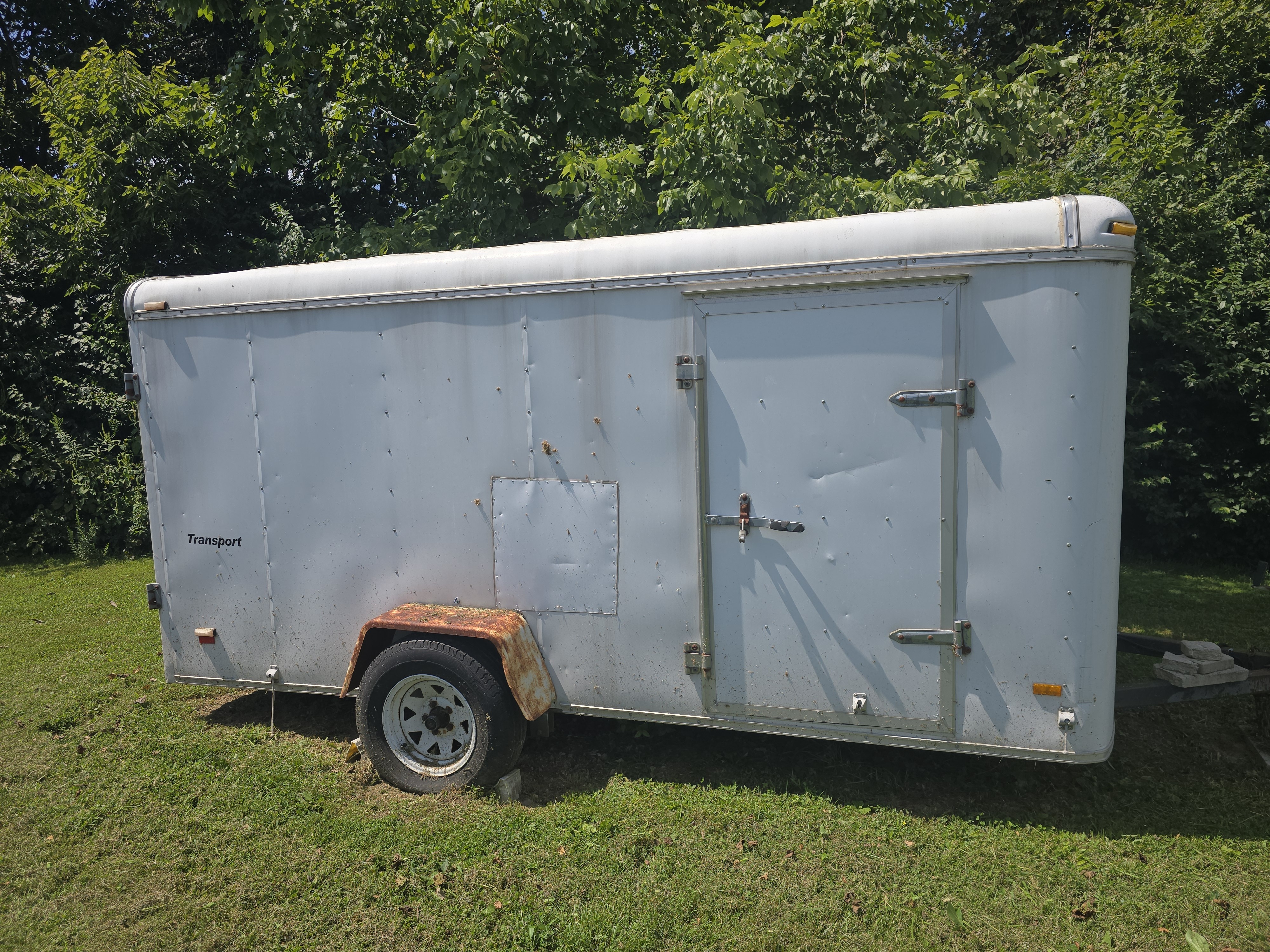 2010 Haulmark 6 X 12 BARN DOORS Motorcycle Triple snowmobile