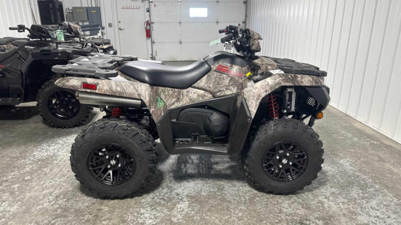 A photo of this 2026 Suzuki KingQuad 750 Axi POWER STEERNG SE CAMO