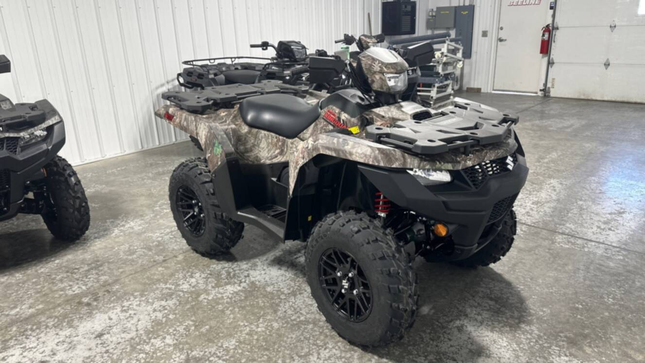 A photo of this 2026 Suzuki KingQuad 750 Axi POWER STEERNG SE CAMO