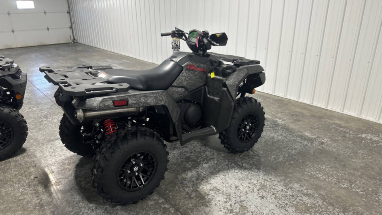 A photo of this 2026 Suzuki KingQuad 500 AXi Power Steering SE