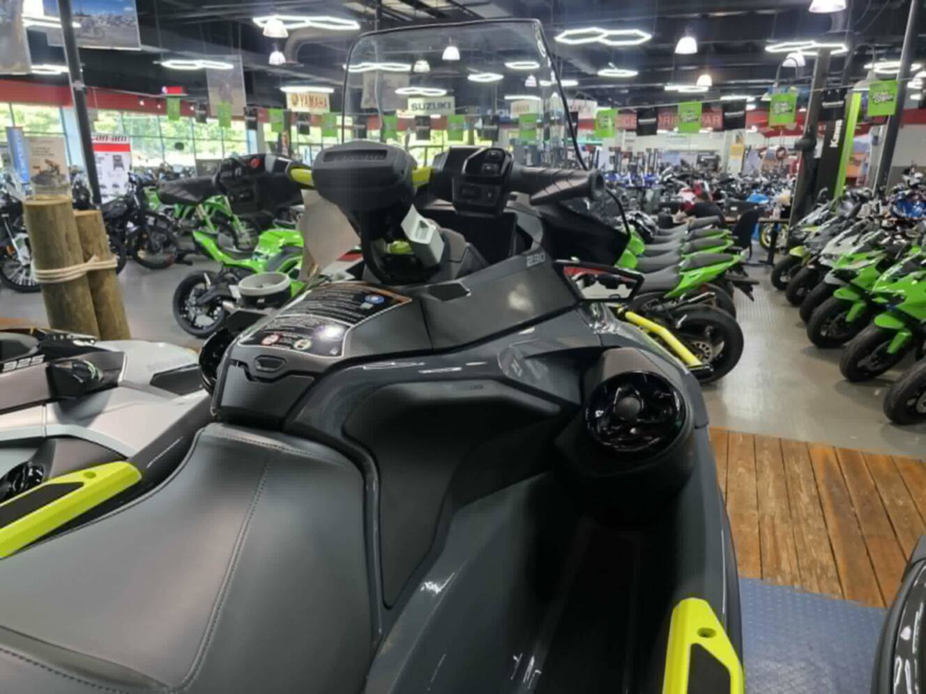 A photo of this 2026 Sea-Doo Explorer Pro 230 AUD IBR IDF