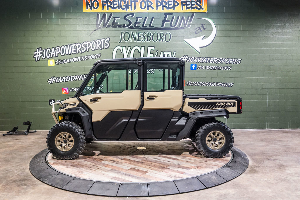 2024 Can-Am Defender MAX Limited HD10 Desert Tan & Timeless Black in jonesboro AR