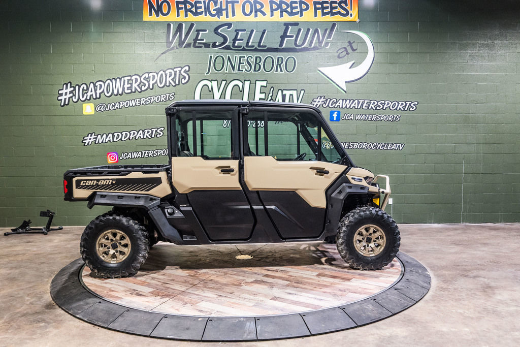 2024 Can-Am Defender MAX Limited HD10 Desert Tan & Timeless Black in jonesboro AR