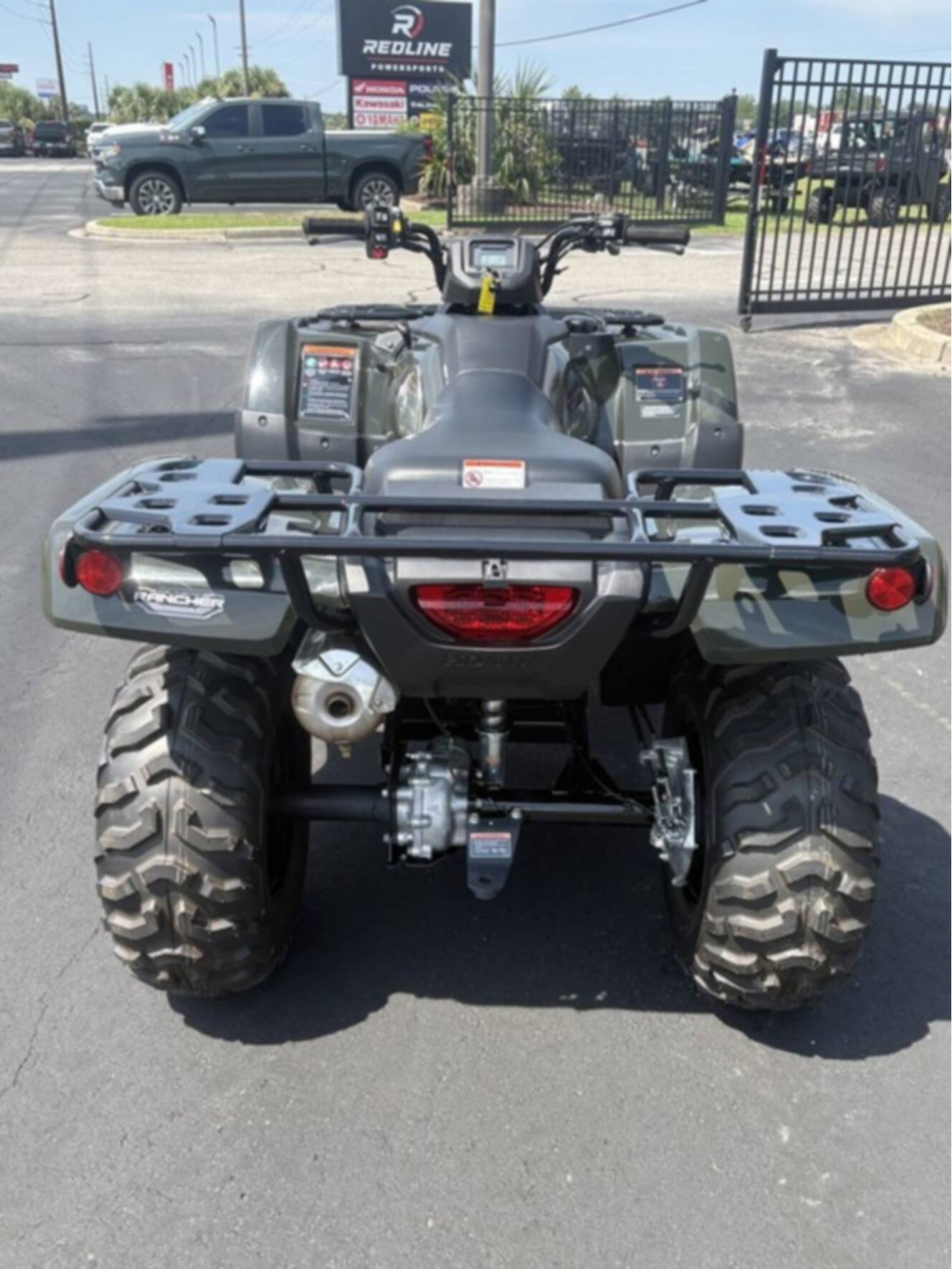 A photo of this 2027 Honda  FourTrax Rancher DCT EPS