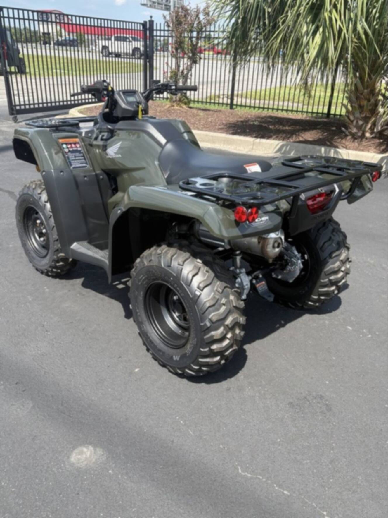 A photo of this 2027 Honda  FourTrax Rancher DCT EPS