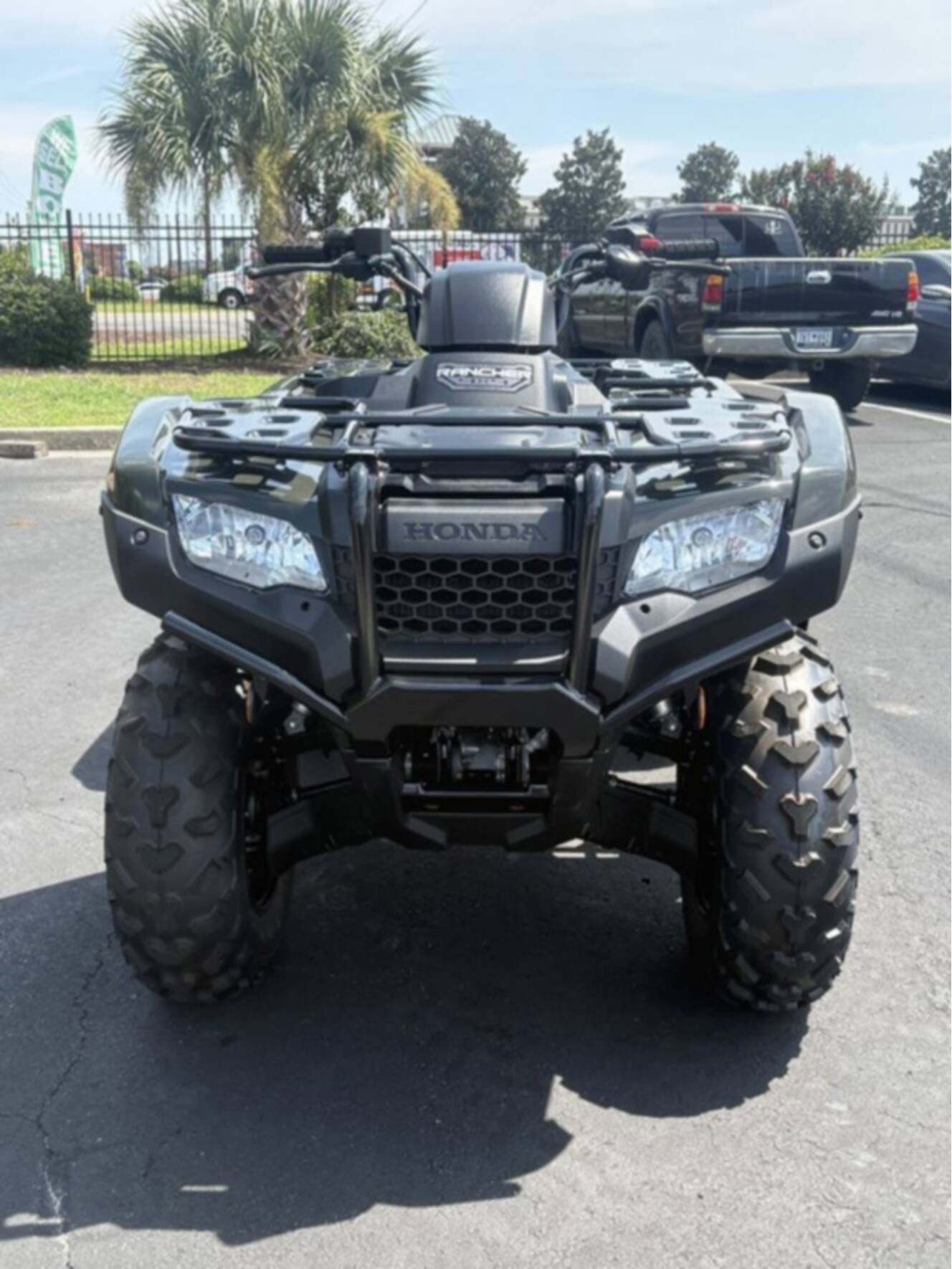 A photo of this 2027 Honda  FourTrax Rancher DCT EPS