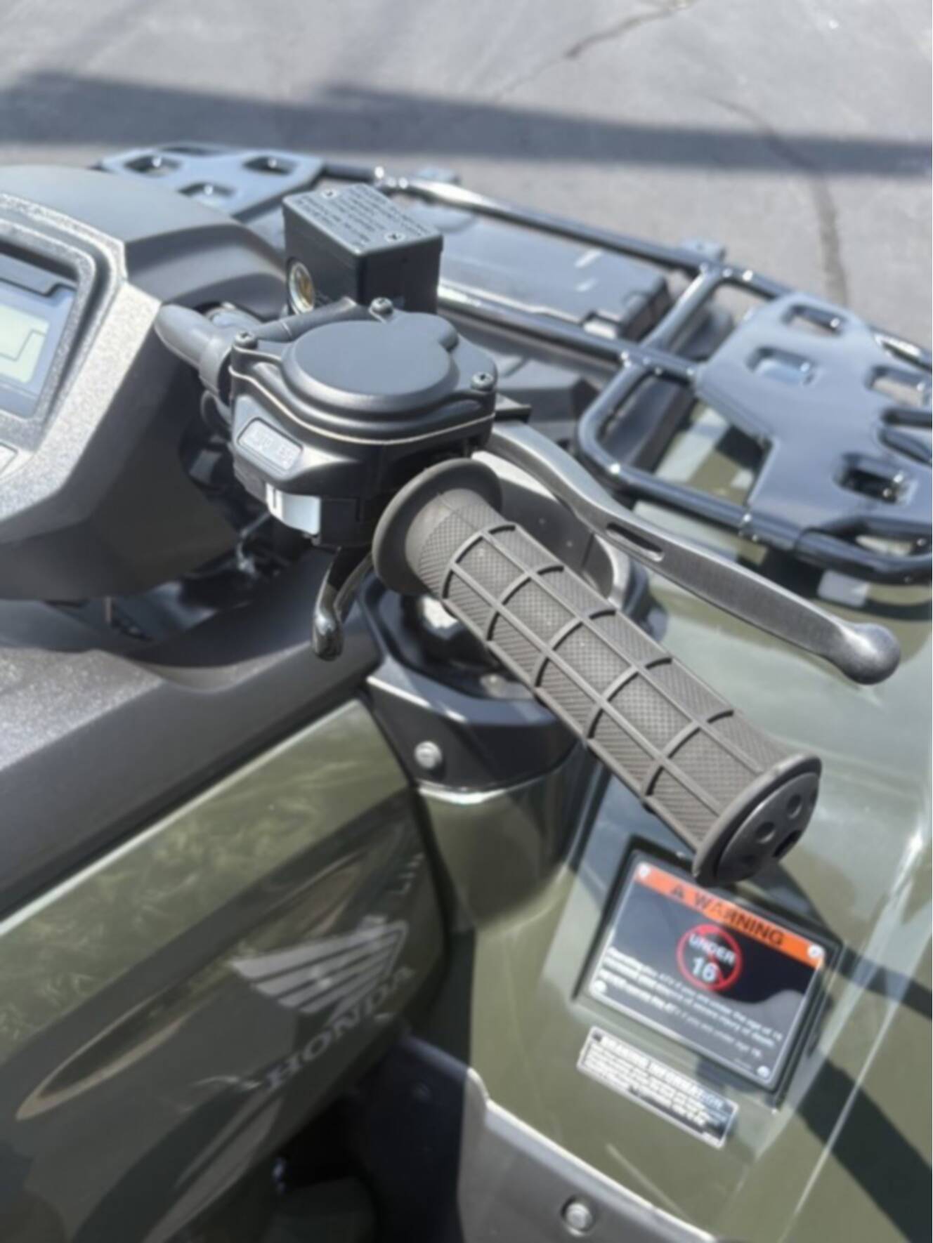 A photo of this 2027 Honda  FourTrax Rancher DCT EPS