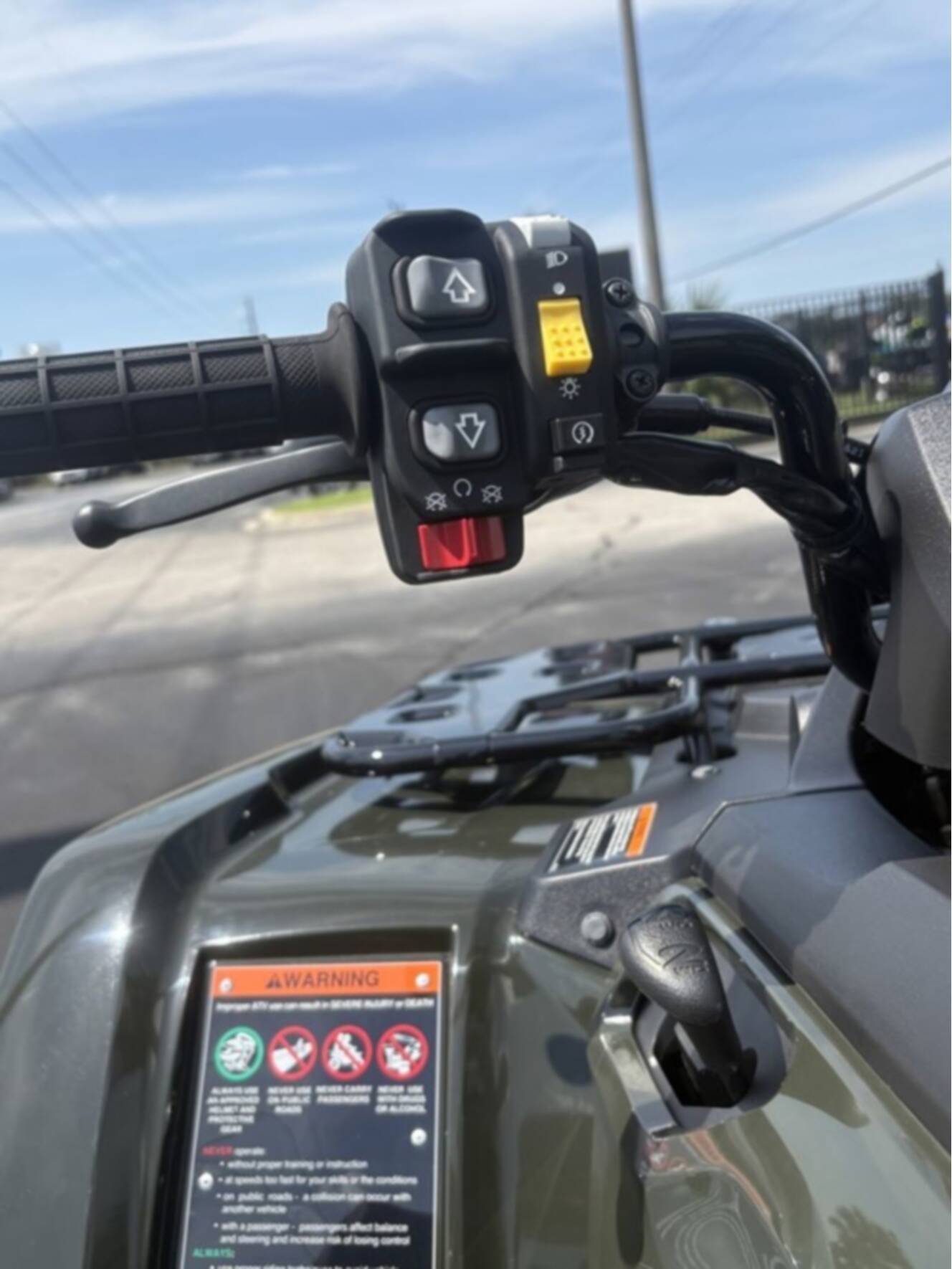 A photo of this 2027 Honda  FourTrax Rancher DCT EPS