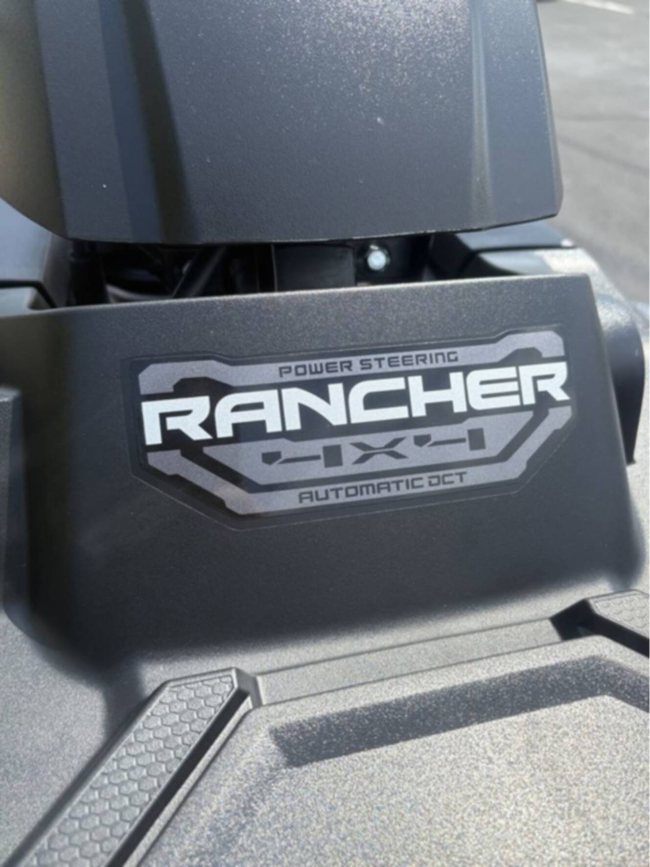 A photo of this 2027 Honda  FourTrax Rancher DCT EPS