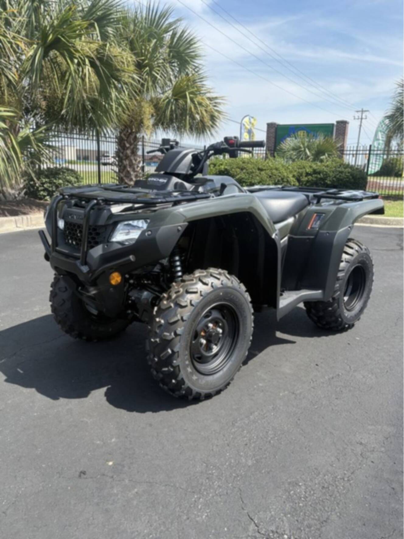 A photo of this 2027 Honda  FourTrax Rancher DCT EPS