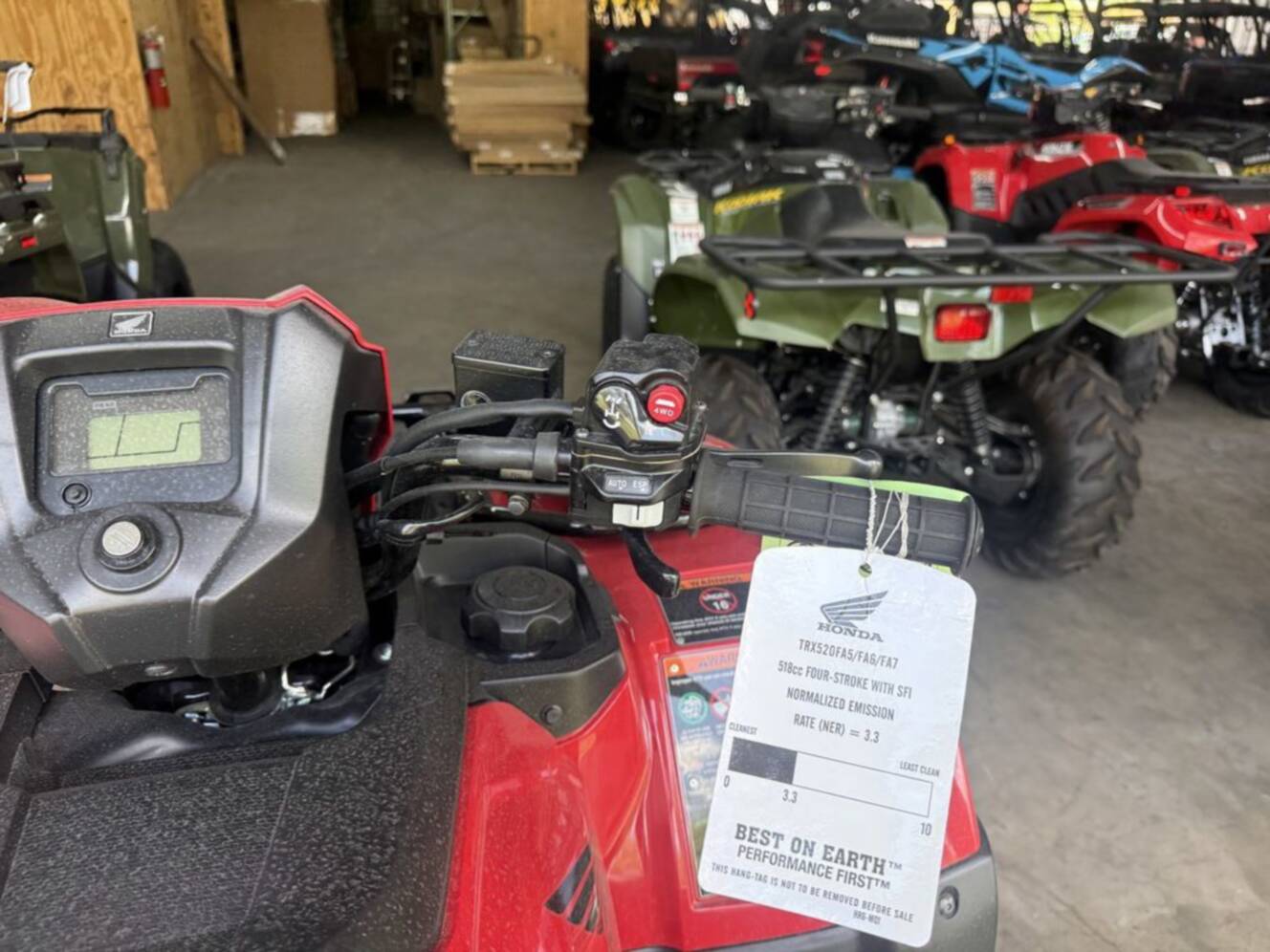 A photo of this 2026 Honda FourTrax Foreman Rubicon 4x4 Automatic DCT EPS