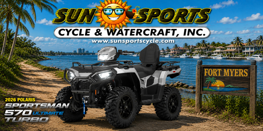 2026 Polaris Sportsman 570 ULTIMATE TURBO SILVER in ft myers FL