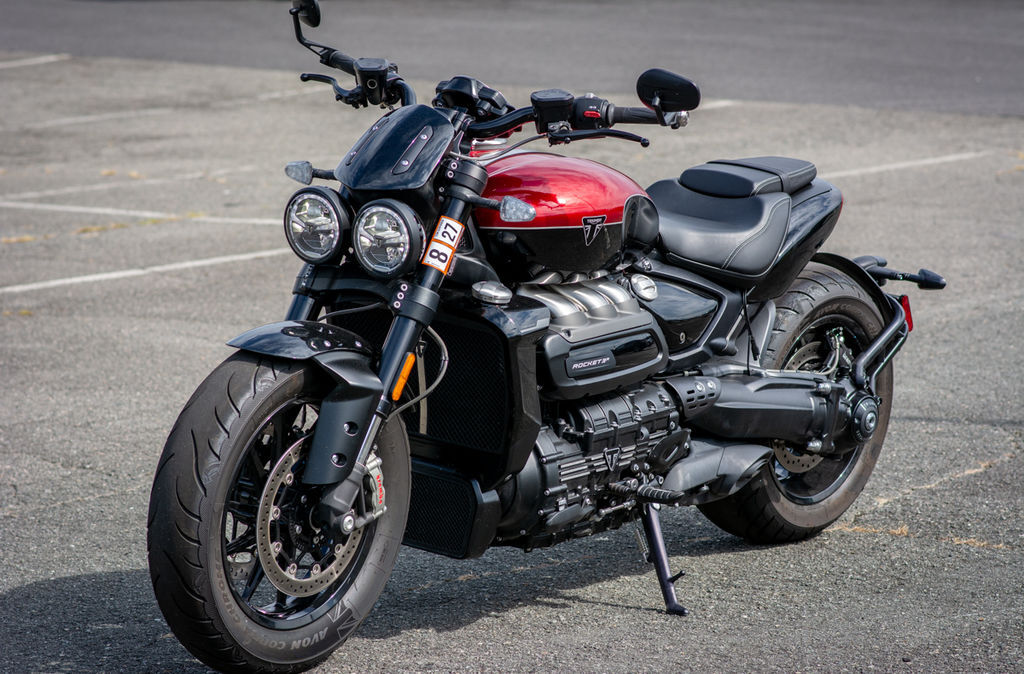2025 Triumph Rocket 3 Storm R Carnival Red/Sapphire Black STORM R in Richmond, VA