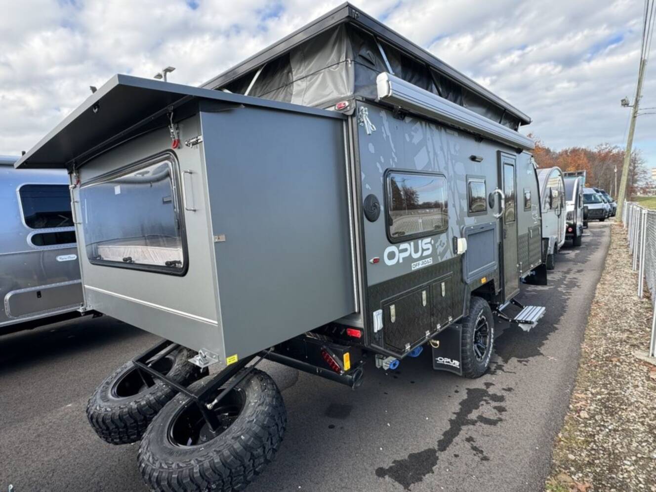 A photo of this 2023 Opus® OPUS OP15 Hybrid Caravan