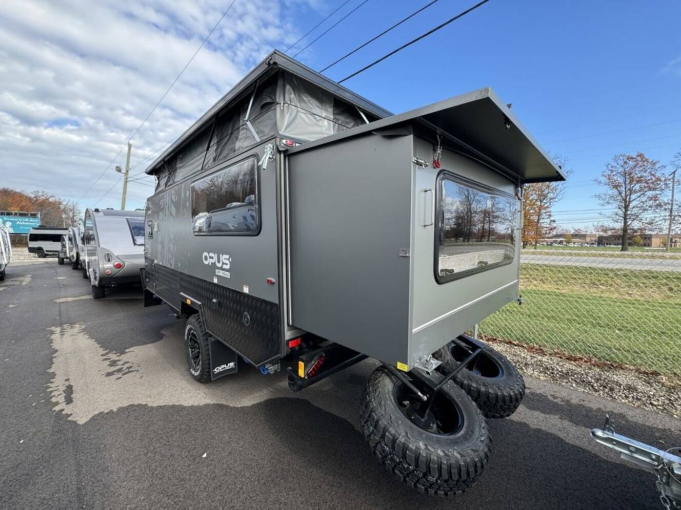A photo of this 2023 Opus® OPUS OP15 Hybrid Caravan