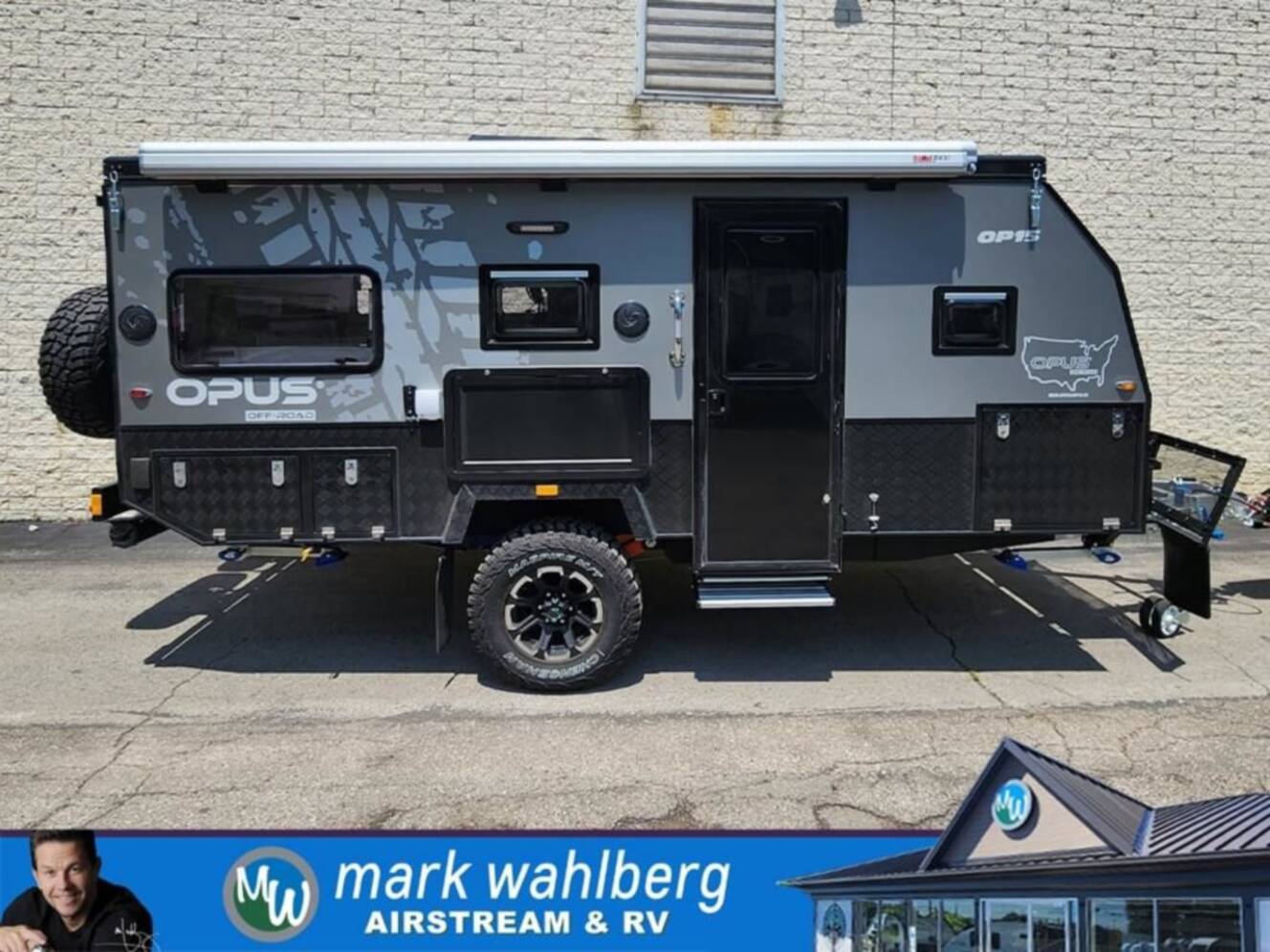 A photo of this 2023 Opus® OPUS OP15 Hybrid Caravan