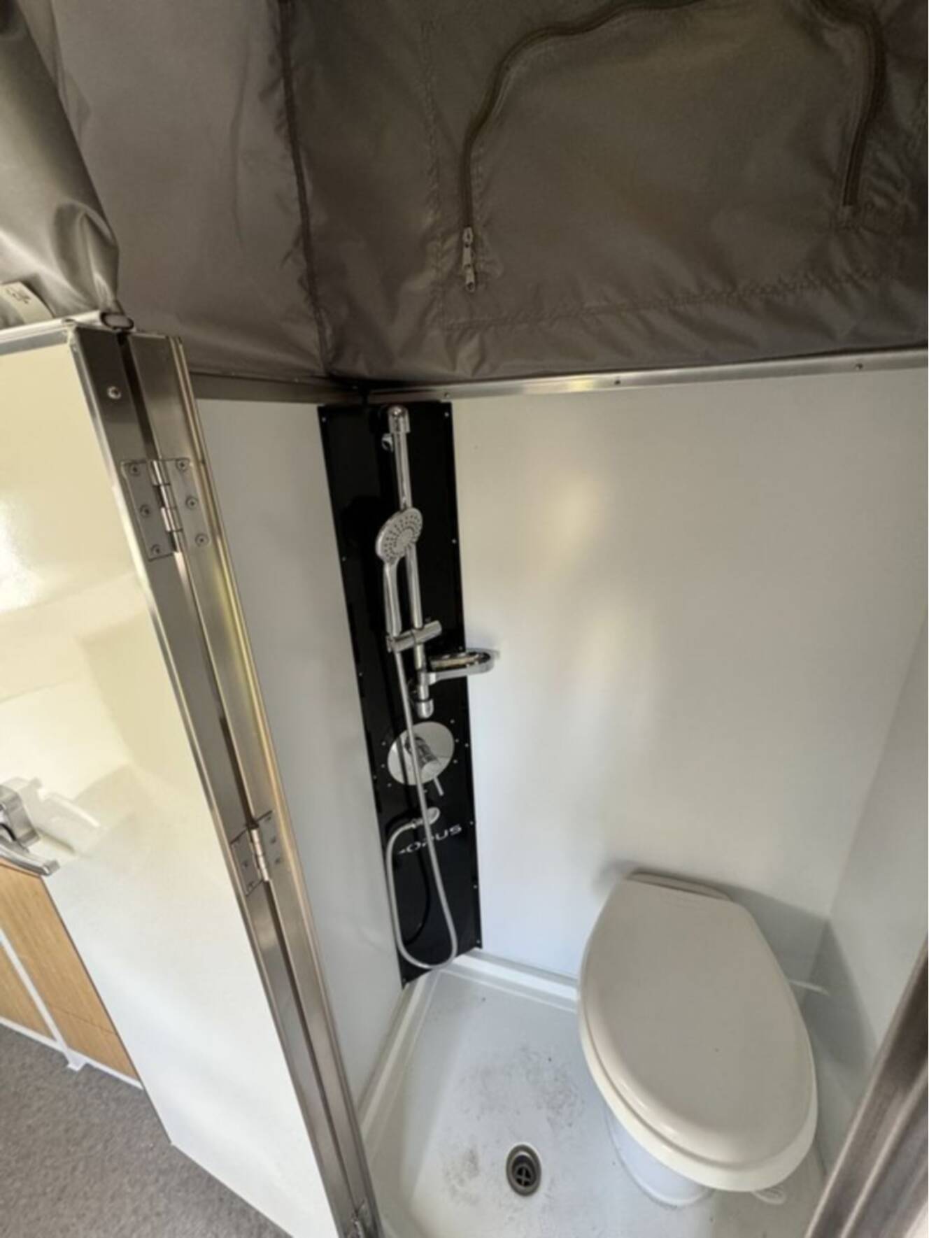 A photo of this 2023 Opus® OPUS OP15 Hybrid Caravan