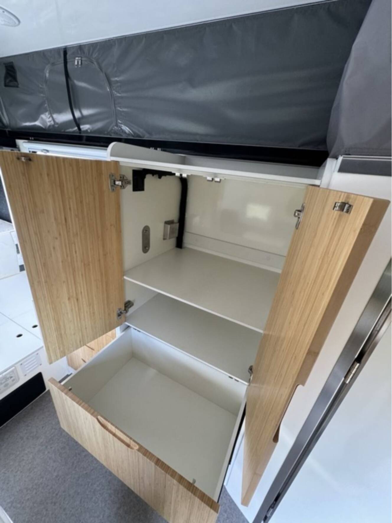 A photo of this 2023 Opus® OPUS OP15 Hybrid Caravan