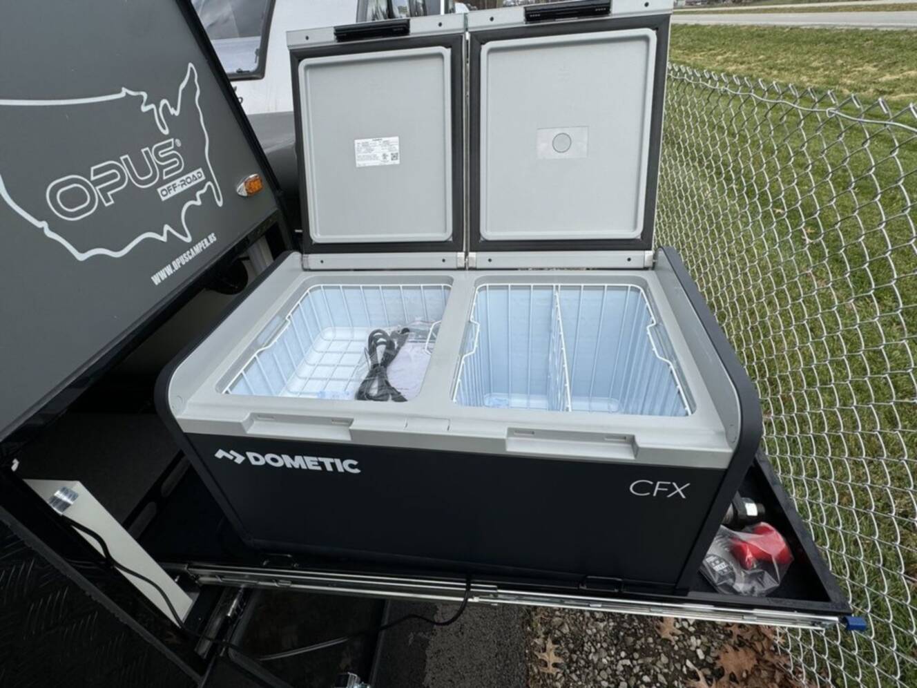 A photo of this 2023 Opus® OPUS OP15 Hybrid Caravan