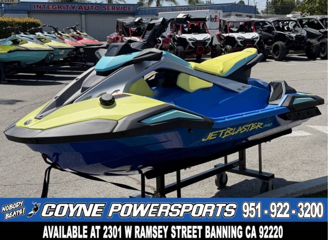 A photo of this 2026 Yamaha JetBlaster PRO 3-Up