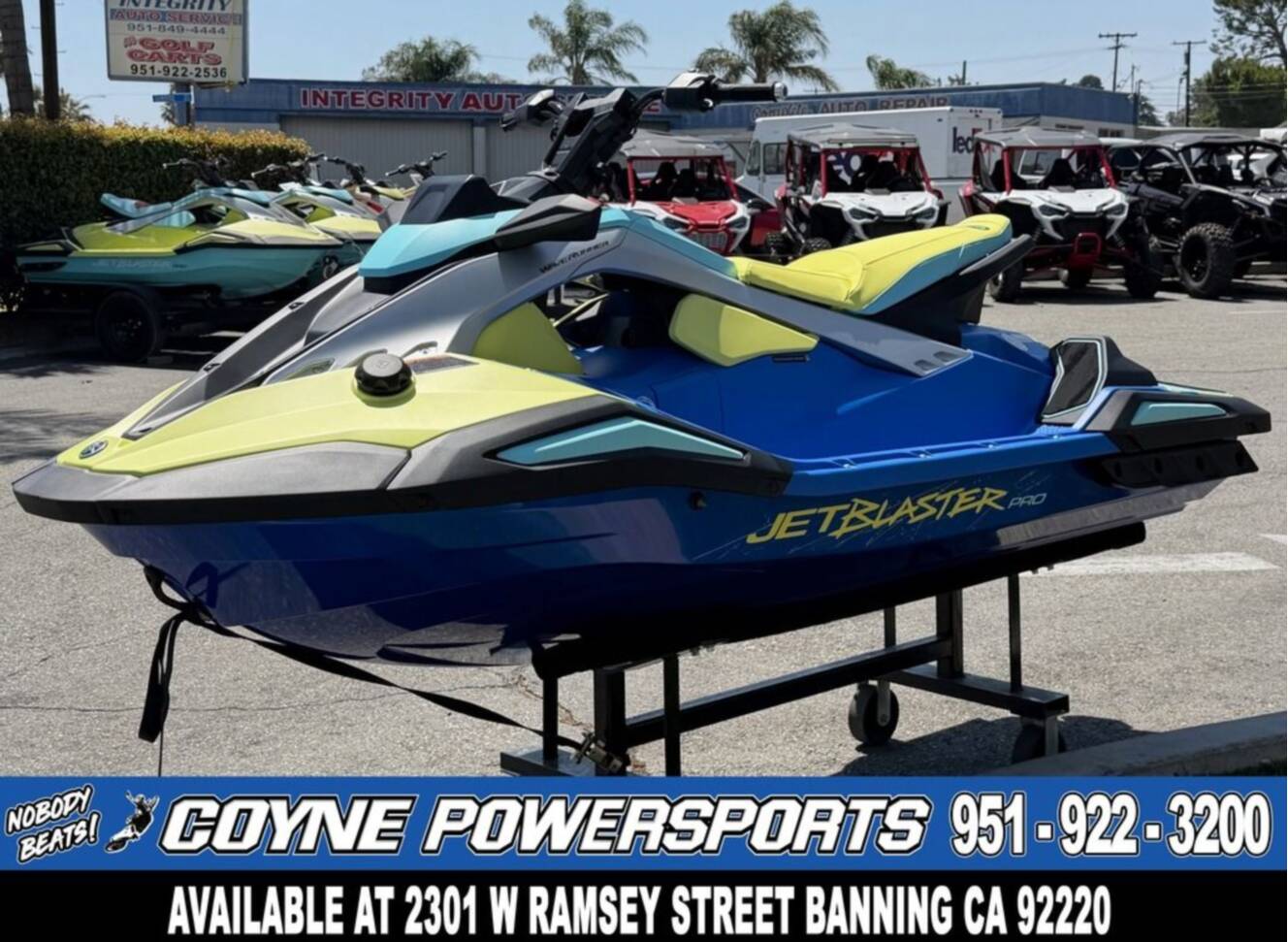A photo of this 2026 Yamaha JetBlaster PRO 3-Up