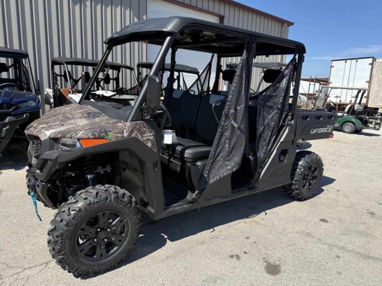 A photo of this 2026 CFMOTO UFORCE 800 XL Camo