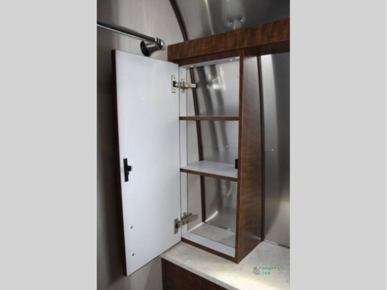 A photo of this 2026 Airstream Globetrotter 30RBT