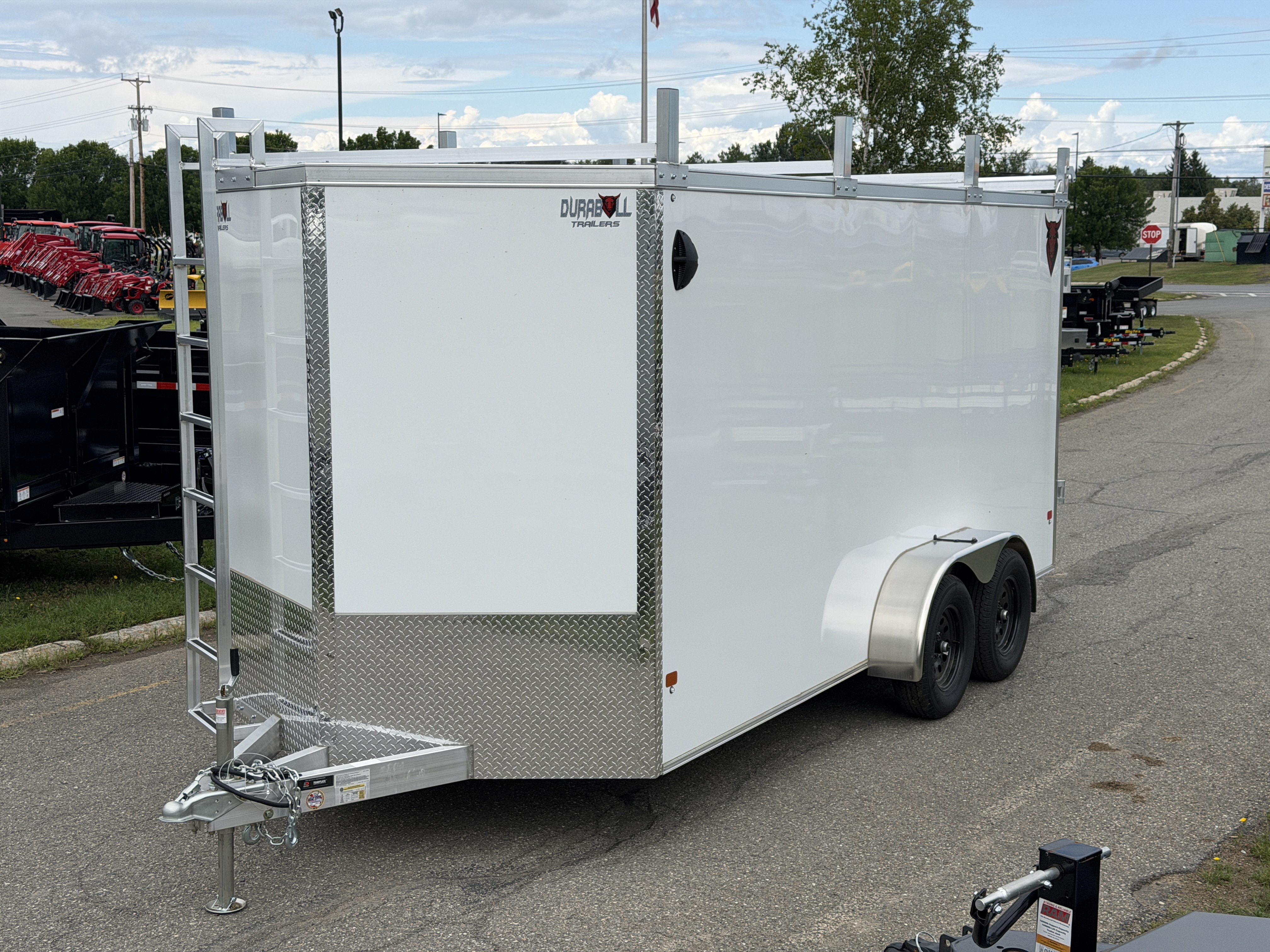 2026 DuraBull 7X16 Aluminum Enclosed Cargo Trailer w/Contractor Packa in Houlton, NE