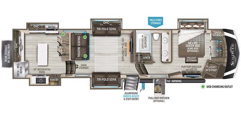 2022 Grand Design SOLITUDE 390RK-R in brownstown MI
