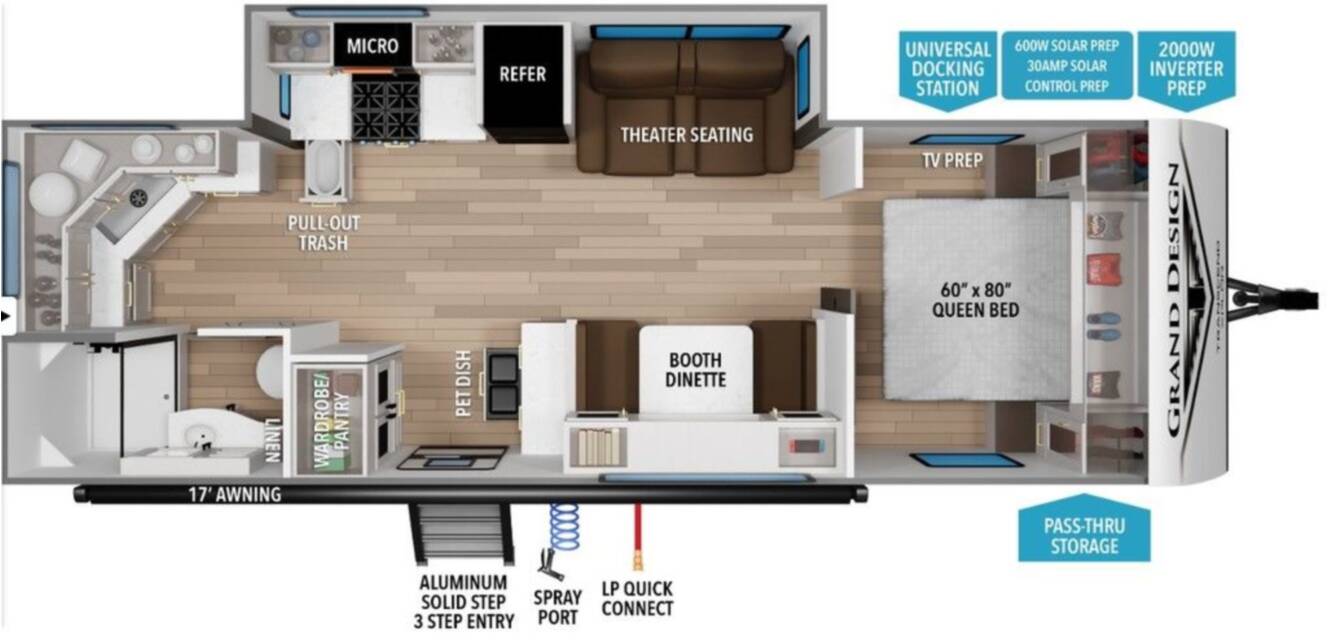 A photo of this 2026 Grand Design Transcend Xplor 25MLX