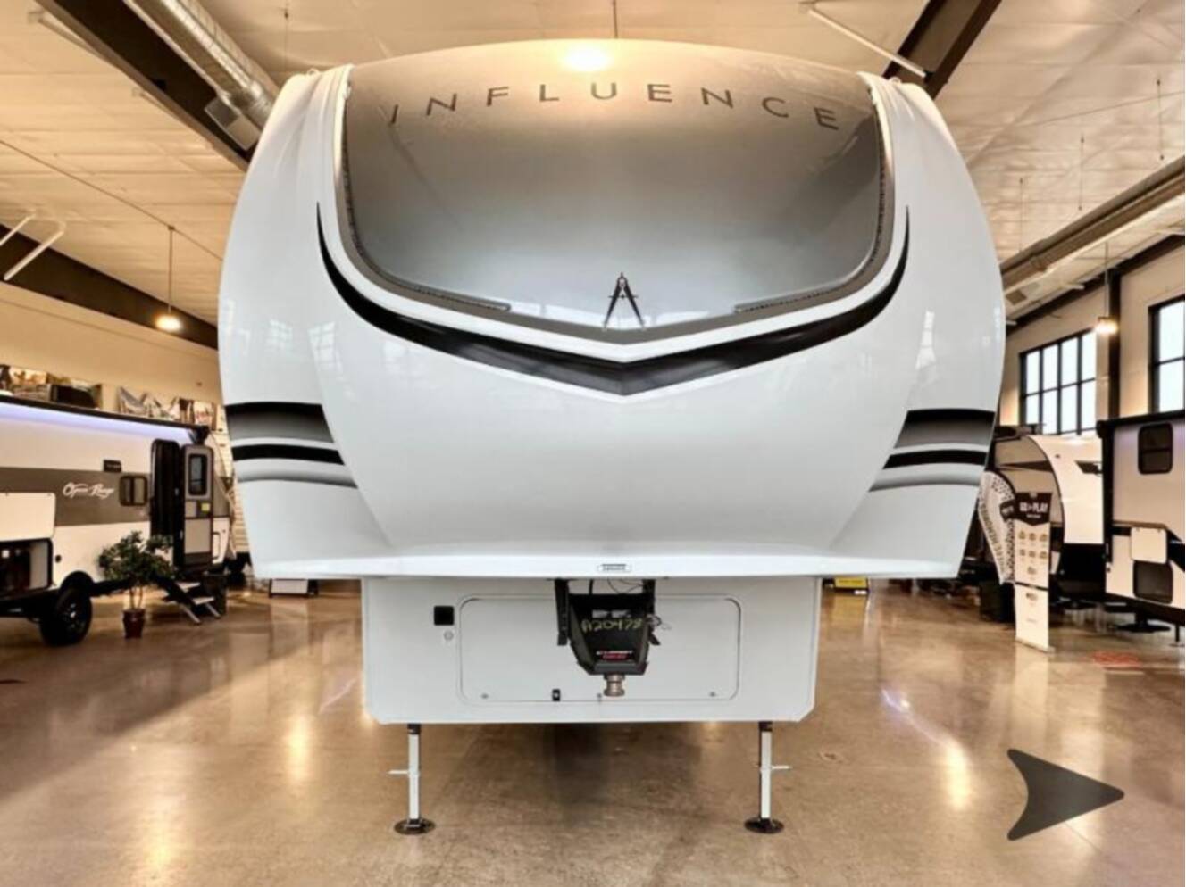 A photo of this 2026 Grand Design Influence 3203GK