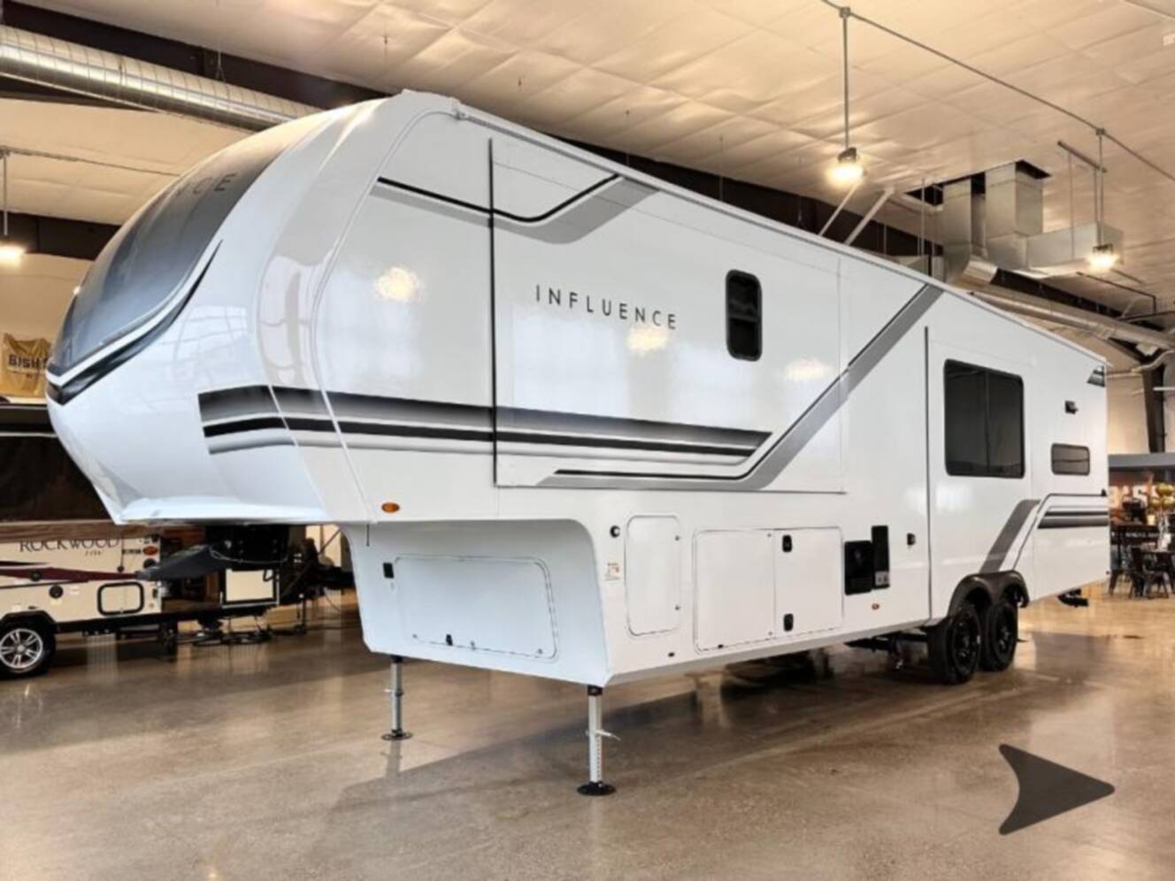 A photo of this 2026 Grand Design Influence 3203GK