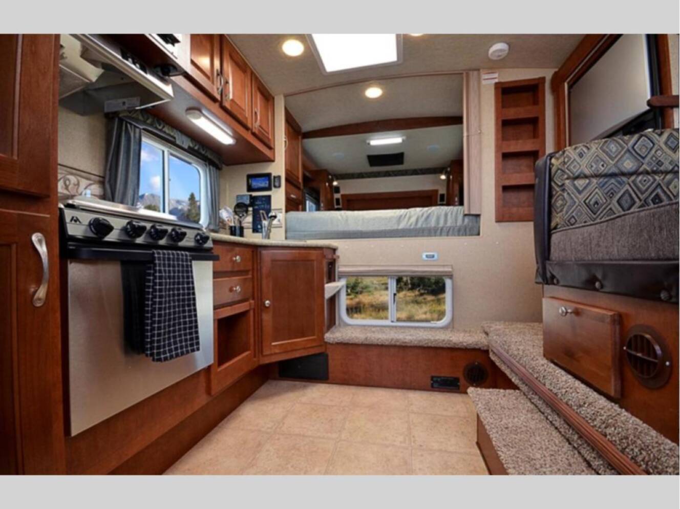 A photo of this 2018 Northwood Arctic Fox Camper 990 Wet Bath