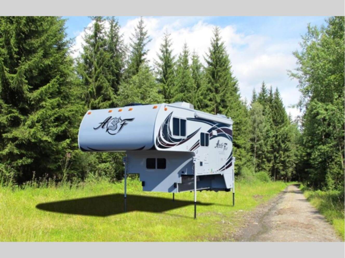 A photo of this 2018 Northwood Arctic Fox Camper 990 Wet Bath