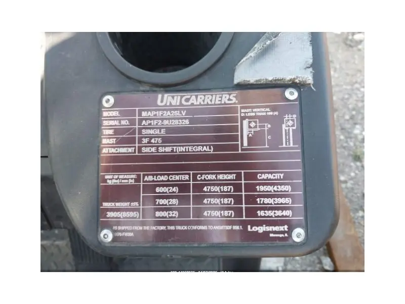 2023 UNICARRIER AF50LP