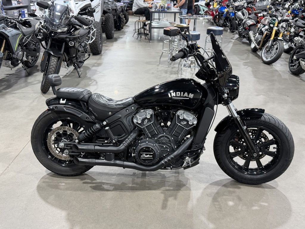 2019 Indian Motorcycle® Scout® Bobber Thunder Black BOBBER in Fayetteville, NC