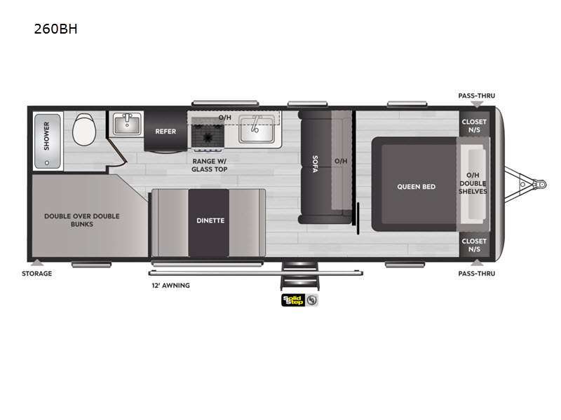 2021 Keystone Rv Springdale 260BH in bedford PA