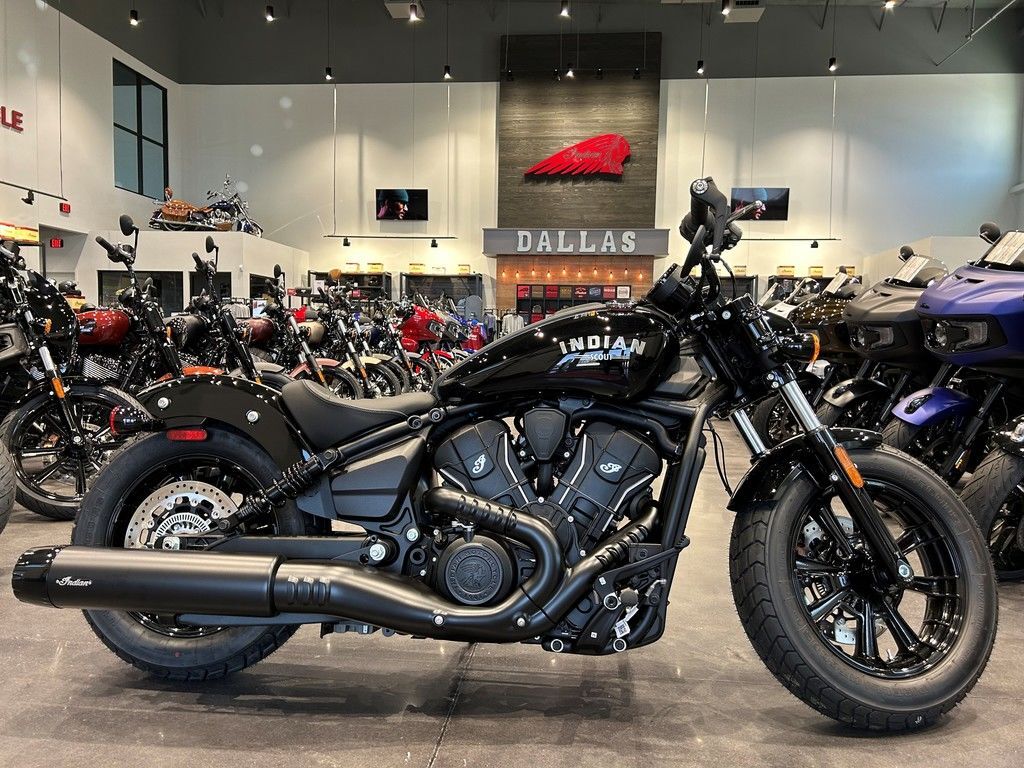 2026 Indian Motorcycle® SCOUT BOBBER, BLACK METALLIC, 49ST BOBBER in Irving, TX