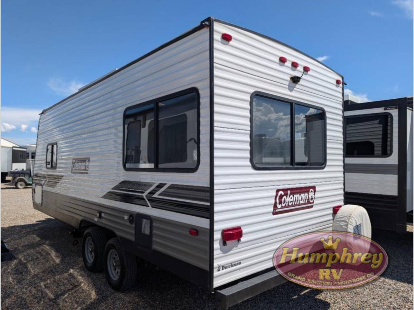 A photo of this 2022 Dutchmen Rv Coleman Lantern LT Series 202RD